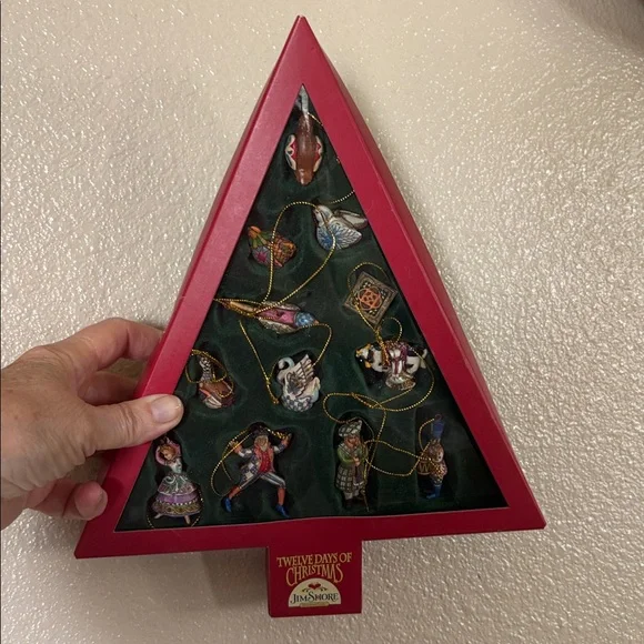 Jim Shore 2006 Red and Green Twelve Days of Christmas - Picture 1 of 8